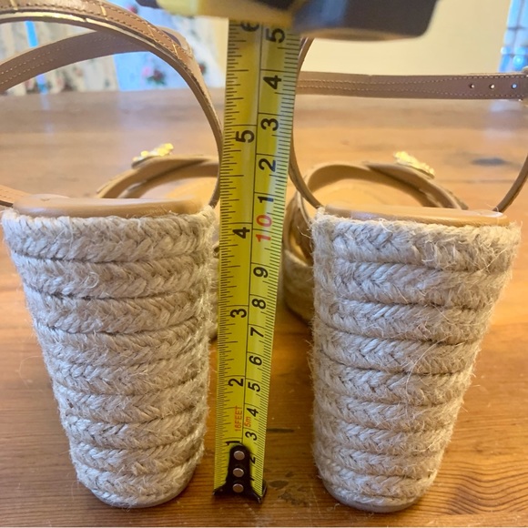 Luis Onofre Wedge Sandals w Gold Lion - Picture 5 of 9